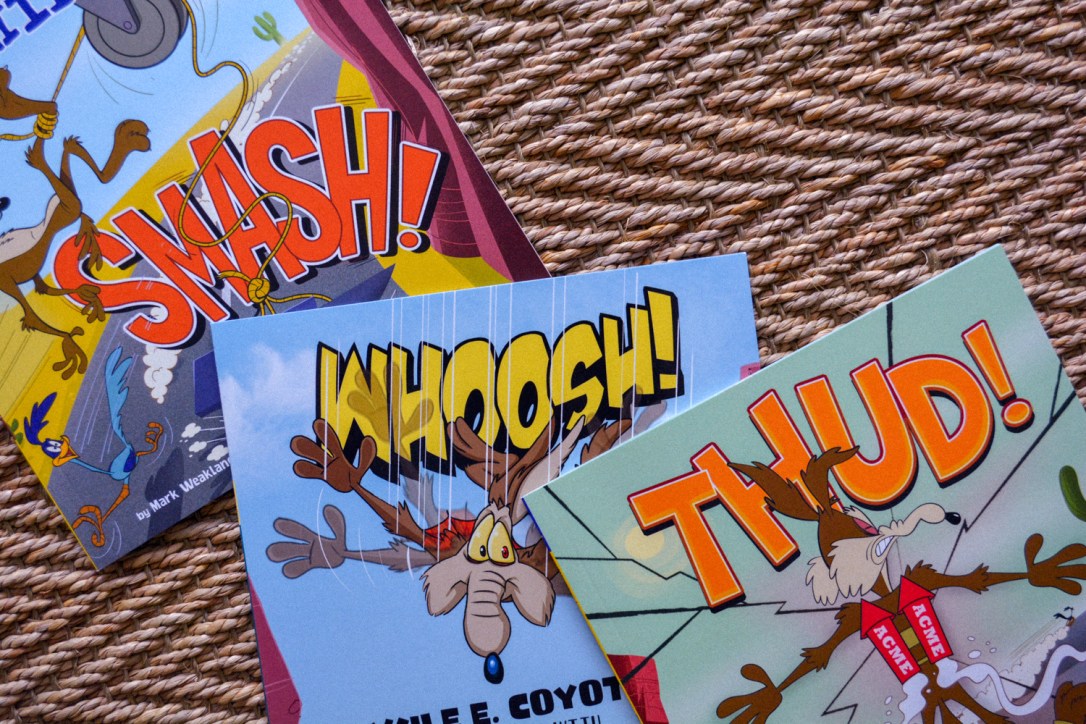 The Most Hilarious Way to Teach Homeschool Physics with the Wile E Coyote Physical Science Genius Books from Timberdoodle