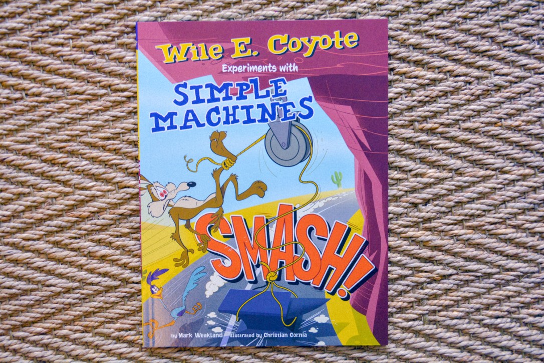 The Most Hilarious Way to Teach Homeschool Physics with the Wile E Coyote Physical Science Genius Books from Timberdoodle