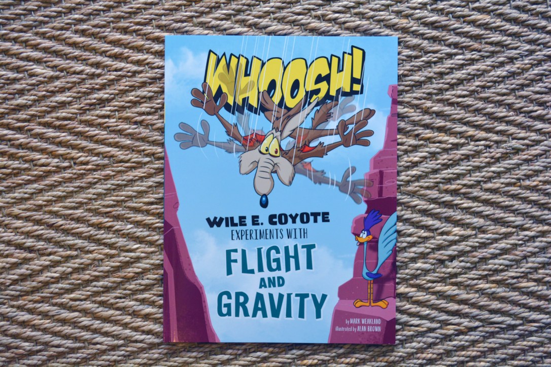The Most Hilarious Way to Teach Homeschool Physics with the Wile E Coyote Physical Science Genius Books from Timberdoodle