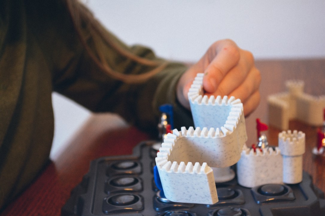 Games Kids Can Play Alone - Walls & Warriors Timberdoodle Review