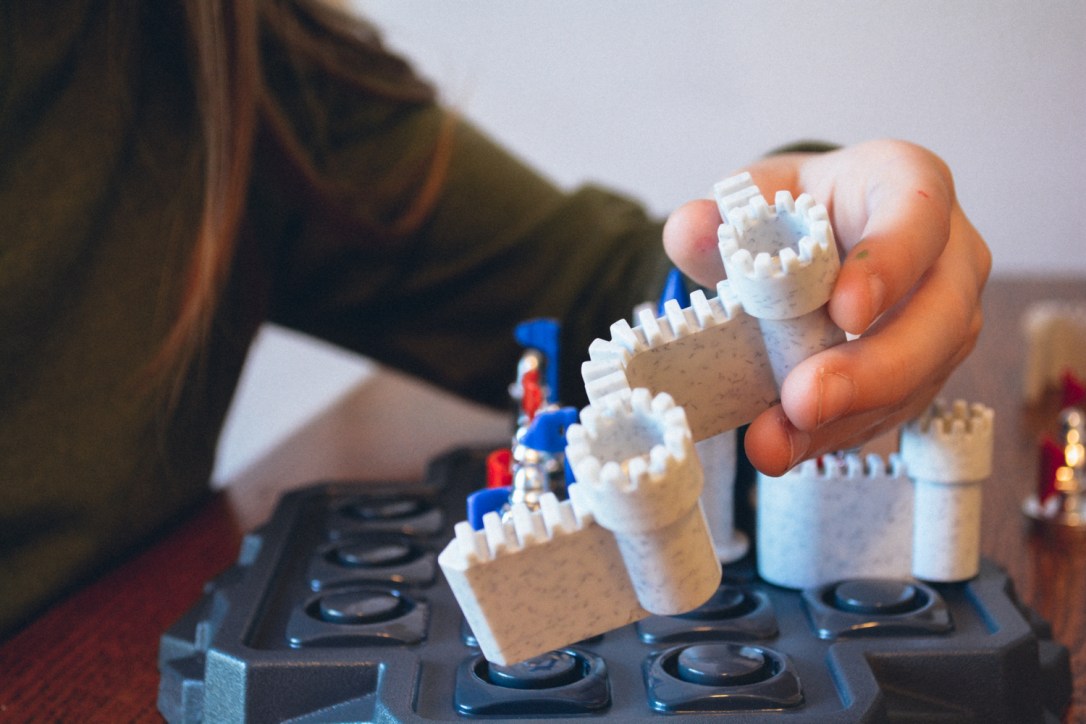 Games Kids Can Play Alone - Walls & Warriors Timberdoodle Review