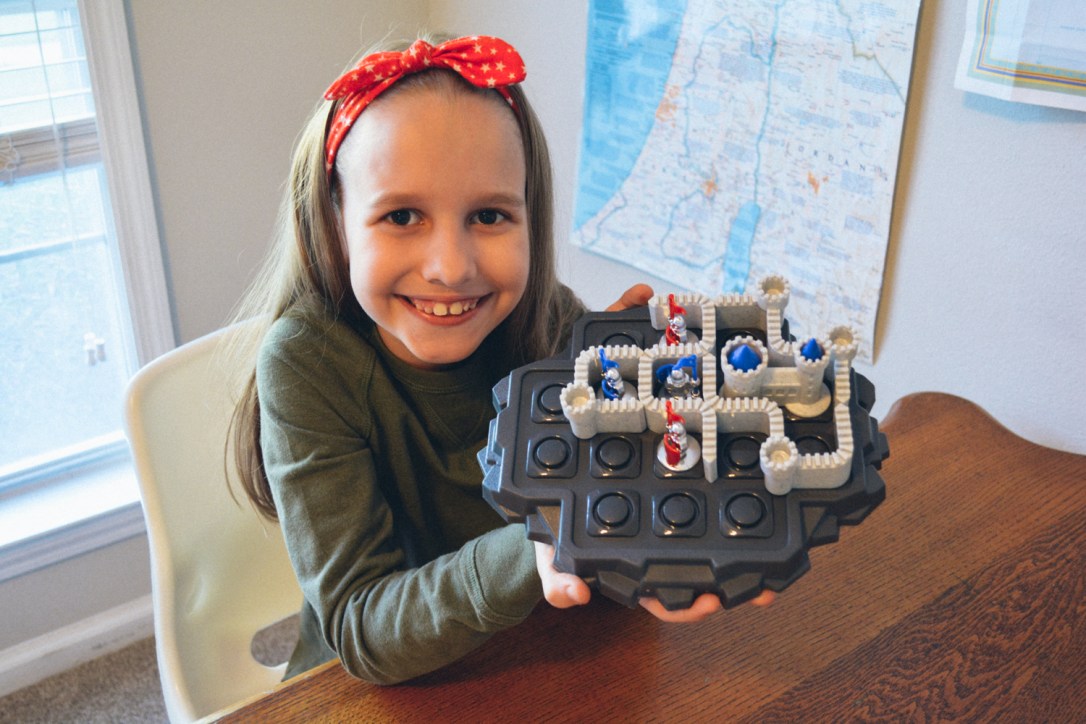 Games Kids Can Play Alone - Walls & Warriors Timberdoodle Review