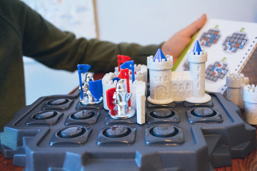 Games Kids Can Play Alone - Walls & Warriors Timberdoodle Review