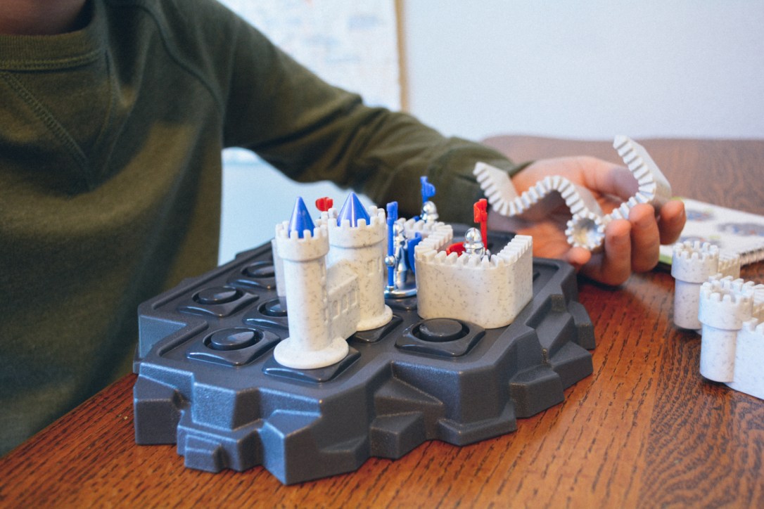 Games Kids Can Play Alone - Walls & Warriors Timberdoodle Review