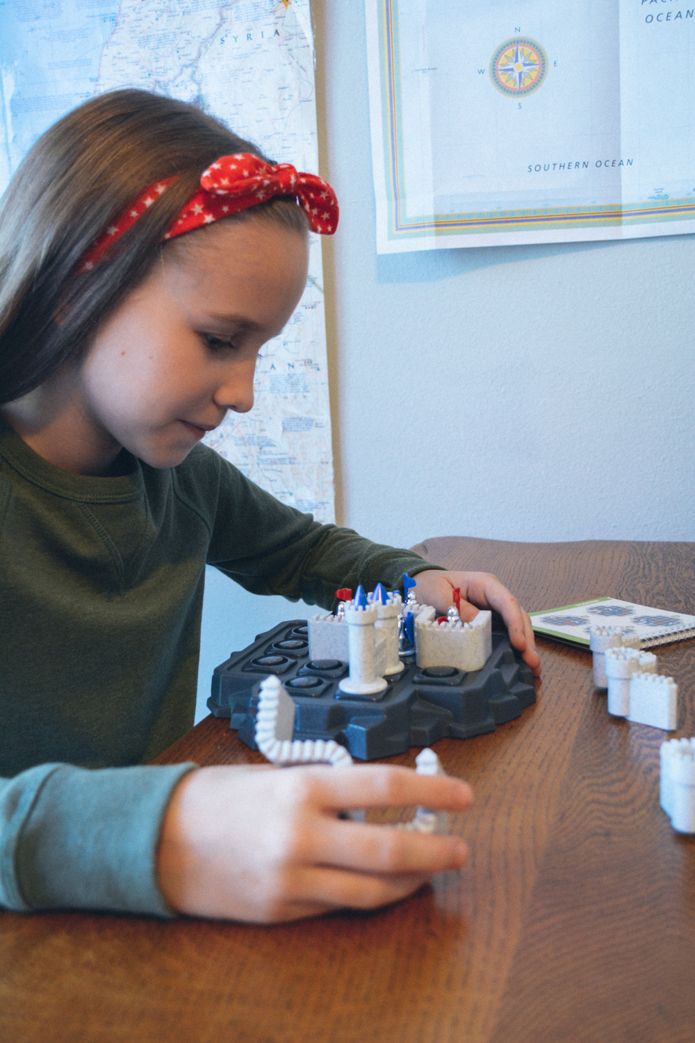 Games Kids Can Play Alone - Walls & Warriors Timberdoodle Review