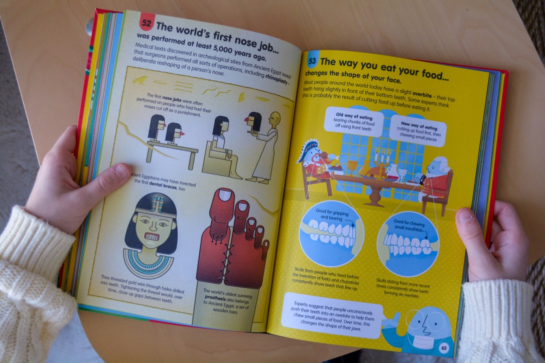 Non-Fiction Matters: 101 Things to Know About the Human Body Usborne Timberdoodle Book Review