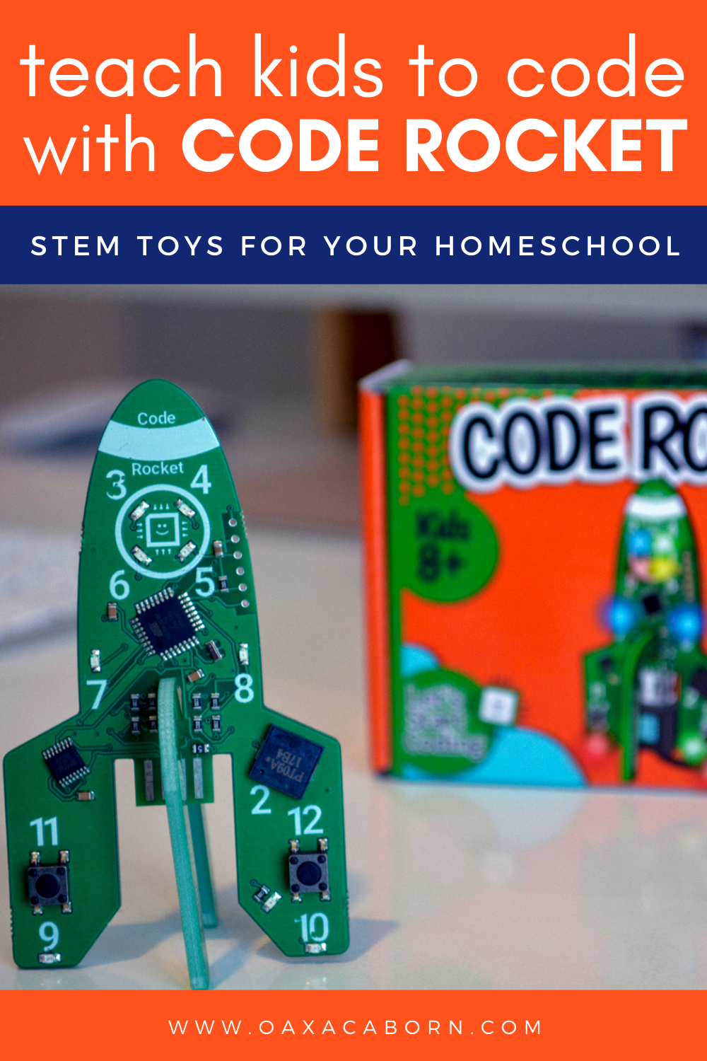STEM Toys for Your Homeschool: Teach Kids to Code with Code Rocket
