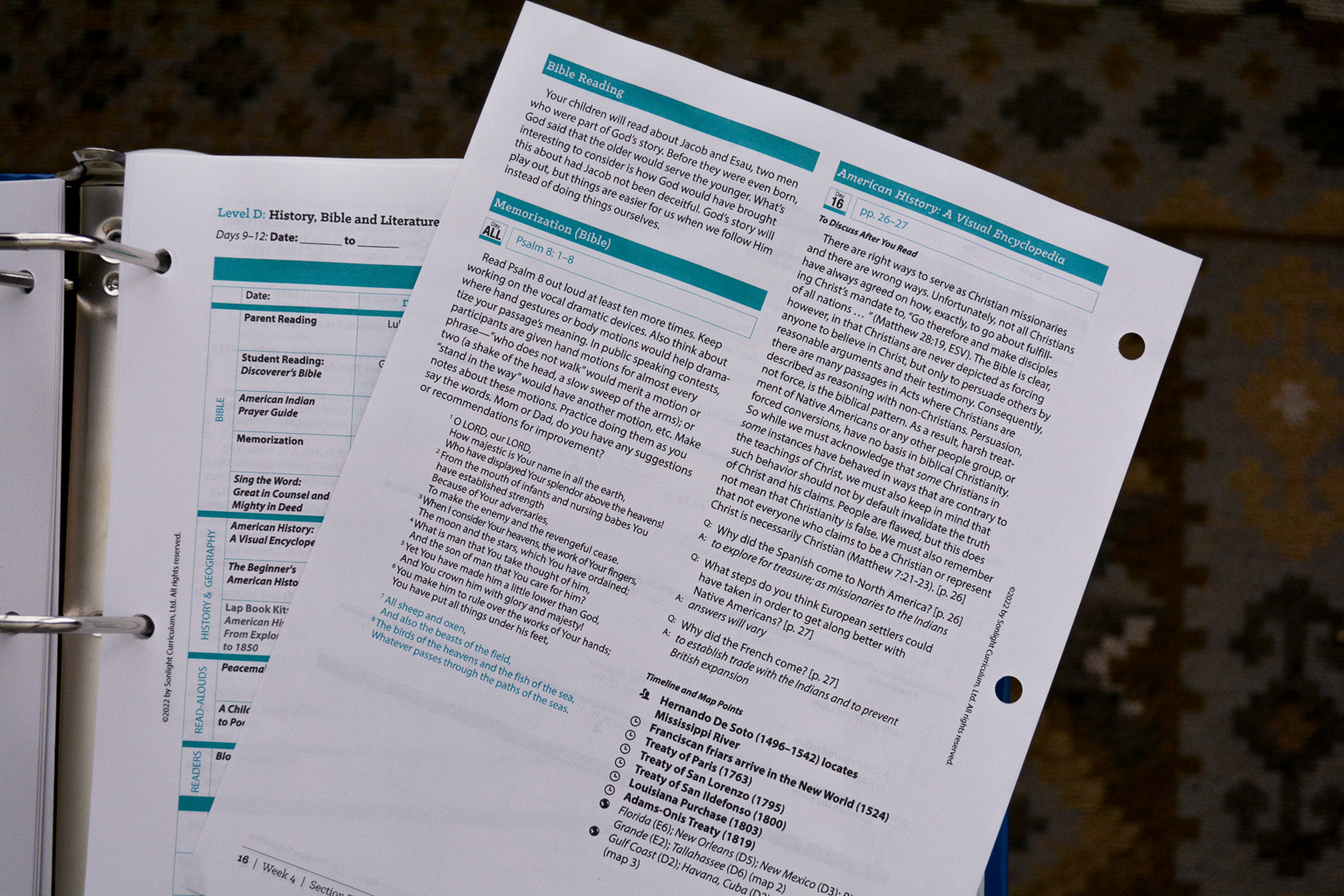 Sonlight’s US History Curriculum: Review & NEW HBL D Updates