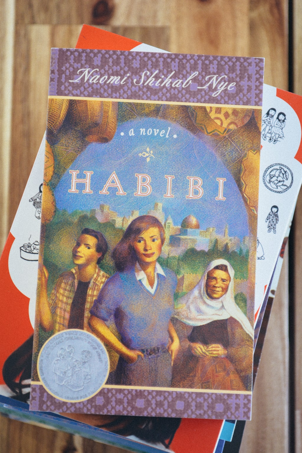 Habibi by Naomi Shihab-Nye, one of the diverse middle grade books included in Sonlight Curriclum's History / Bible/ Literature F